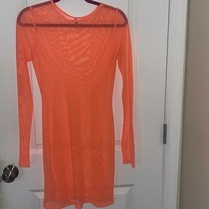 Orange coverup